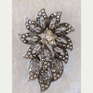Liz Claiborne Filigree Flower Brooch